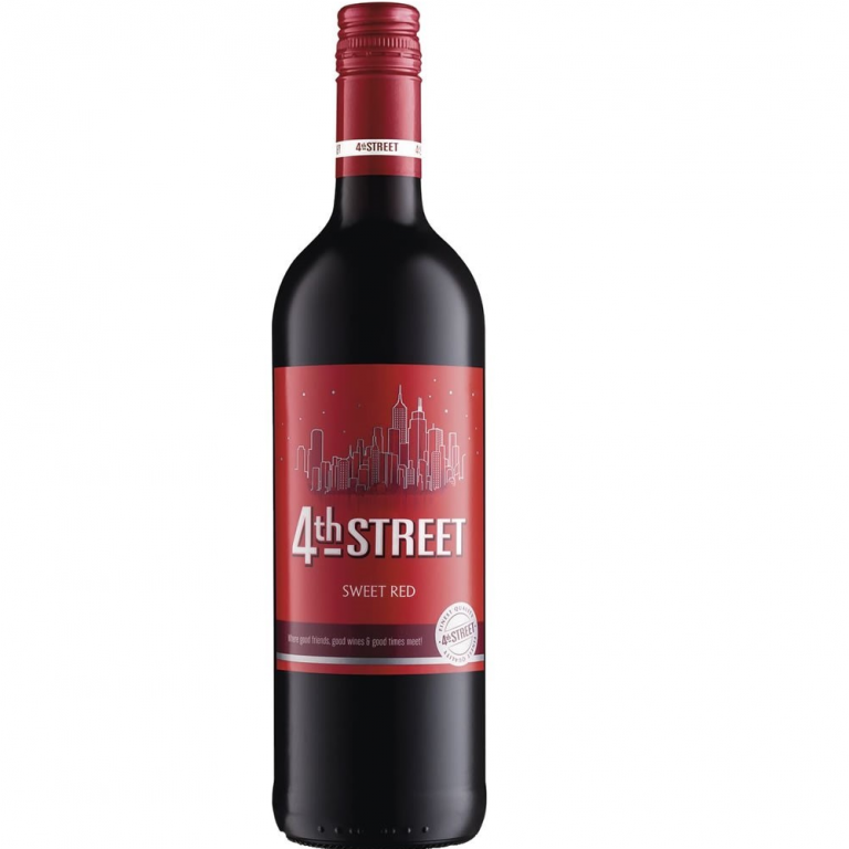 4th Street Sweet Red Wine 750ml - Visig Kholls